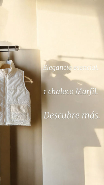 Chaleco Marfil Unisex