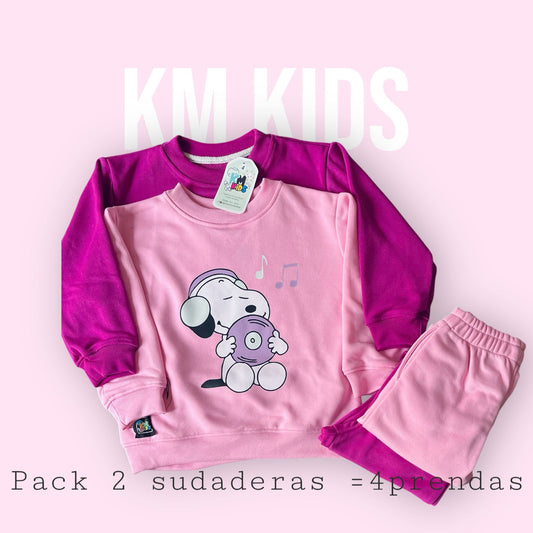 PACK * 2 SUDADERAS